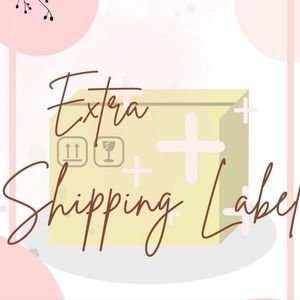 EXTRA SHIPPING LABEL 🏷
